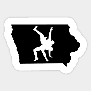 Iowa Wrestling Sticker